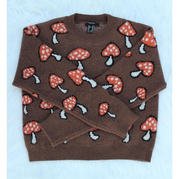 mushroom sweater size L - Picture 1 of 6